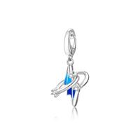 Harry Potter x FANCIME Colaboración - Dijes, Collar de Dijes de Plata de Ley, Joyería de Regalo para Mujeres y Niñas, Plata de ley