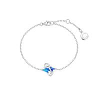 Harry Potter x FANCIME Collaboration - Colección Patronus Mark - Diseño que brilla en la oscuridad, collar y pulsera de plata de ley, regalo para mujeres y niñas, Plata de ley