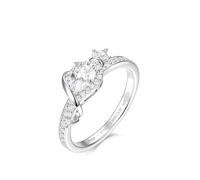 Harry Potter x FANCIME Collaboration - Felix Felicis Ring - White, Sterling Silver Ring Jewellery Gift for Women Girls Her