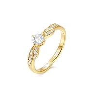 Harry Potter x FANCIME Collaboration - Golden Snitch Ring, Sterling Silver Ring Jewellery Gift for Women Girls Her