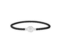 Harry Potter x FANCIME Collaborative Collection - Leather Bracelet, Sterling Silver Bead Charms Bracelet Jewellery Gift for Women Girls