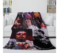 Harry Styles Manta Franela - Estrella Música Cobija Personalizar Regalo Cumpleaños para Hijo Hija Nieto Nieta Amigo - Sala De Estar/Dormitorio/Sofá/Decoración 50x60inch(127x152cm)