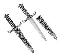 Harrycle 2 Piezas Espadas de Plástico para Halloween Espada Falsa Espada de Juguete Pirata Daga para Mujeres y Hombres Accesorios de Juguete para Halloween Fiestas de Disfraces de Piratas