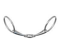 Harry's Horse Trenza de agua Comfort doble roto 14 mm - 11,5 cm - Plata