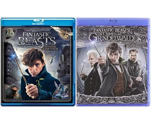 Harry's Wizarding Universe/ Johnny & Jude Get Involved: Fantastic Beasts - And Where to Find Them + Fantastic Beasts - The Crimes of Grindelwald 2 [Blu Ray, 2-Pack] Region 1/A
