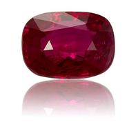 HARSHALI GEMS Piedra de manik natural de 2.00 quilates de calidad A de Birmania, rubí de Birmania, original certificada por la mente de la tierra, piedra preciosa suelta natural