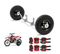 Harsire- Rueditas de entrenamiento para moto de cross de 50 cc compatibles con Razor MX500 MX125 MX400 Honda CRF50 XR50 Z50 Yamaha PW50 TTR50 KTM 50 cc Mini Senior Adenture, aptas para todo tipo de mo