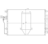HART Condensador Acondicionado para Mercedes-Benz Sprinter 35-T Caja 316 De CDI