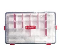 Hart Fishing Caja de plástico 6300A para Deportes y Exteriores, para un Rendimiento fiable al Aire Libre