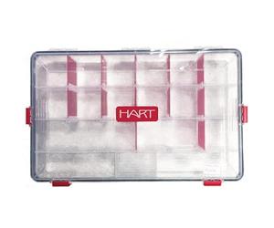 Hart Fishing Caja de plástico 6300A para Deportes y Exteriores, para un Rendimiento fiable al Aire Libre