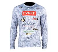 HART FISHING XHVL amiseta Corazón VOLCANO para pescadores deportivos para lanzamientos dirigidos y control frente al mar con talla L