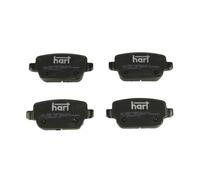 HART Pastillas Freno Juego de para Ford Kuga I Galaxy WA6 Volvo V70 II . Sw