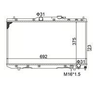 HART Radiador Refrigerante Para Toyota Avensis Station Wagon T22