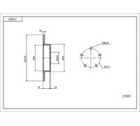 HART TARCZE III 2X BREMSSCHEIBEN Ø 278 Para Nissan Primera Hatchback