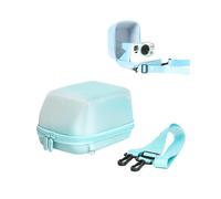 Harte Tragetasche für Polaroid GO/ONE STEP2/NOW/NOW+ Instant Camera, daunke mit Schultergurt, wasserdicht, stoßdicht, Kratzschutz, einfach zu bedienen und zu tragen, nur Fall (blau)