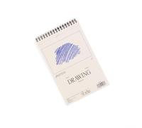 Hartem - Bloc de Dibujo A5 con 60 Hojas | Cuaderno de Bocetos Encuadernado en Espiral | Gramaje 90 g/m² | Sketchbook para Artistas y Profesionales | Diseño Sostenible