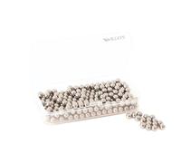 Hartem - Bolas de Acero Inoxidable | Pack de 200 Unidades para Mezclar Pinturas Acrílicas de modelismo y Aerógrafo | Bolas para Agitador de Pintura y Esmalte | 6mm (0.24")