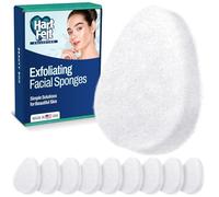 HartFelt Caja de belleza de exfoliación facial con almohadillas exfoliantes súper suaves | Juego de esponjas faciales reutilizables para limpieza diaria y eliminación de piel muerta | Caja de regalo