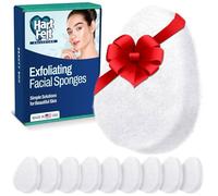 HartFelt Caja de belleza de exfoliación facial con almohadillas exfoliantes súper suaves | Juego de esponjas faciales reutilizables para limpieza diaria y eliminación de piel muerta | Caja de regalo
