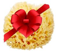 HartFelt Esponja marina de lana delicada para piel de 4 pulgadas, esponjas naturales reales para cuidado suave del cuerpo y la cara, espuma de lujo
