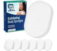 HartFelt Paquete de 7 cajas de belleza exfoliantes corporales con limpiador de gel de baño, esponjas de baño exfoliantes súper suaves para ducha para mujeres y hombres, juego de esponjas de baño sin
