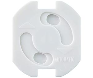 Hartig + Helling 97722 KS 10 Seguro autoadhesivo de enchufes, 10 piezas