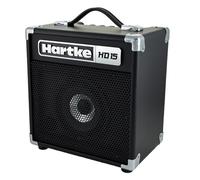 Hartke HD15 HMHD15 Combo de Amplificador de Guitarra bajo de 15 W, Conector para Auriculares (Negro)