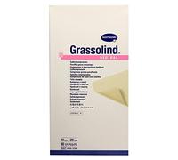 Hartmann 30 Grassolind - Compresas (10 x 20 cm, 30 unidades), color gris