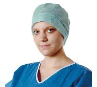 HARTMANN 9924643 Foliodress Comfort Form - Gorras quirúrgicas (100 unidades), color azul
