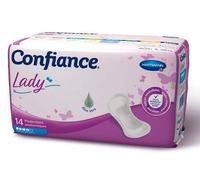 Hartmann Confiance Lady - Protectores anatómicos con aloe vera (4 gotas, 14 unidades)