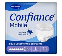 Hartmann confianza móvil absorción 8 T - L 14 ropa interior