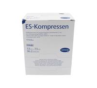 Hartmann ES 4019010 - Compresas de gasa estériles (7,5 x 7,5 cm, 17 capas, 8 capas, 1 paquete = 50 x 2 unidades)