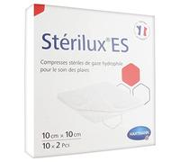 Hartmann EStérilux ES - Compresas de gasa estériles (10 x 10 cm, 10 x 2 unidades)