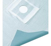 Hartmann foliodrape Protect Op - Lona de toalla con orificio agujero paño de Op, 2 capas, GR/ST