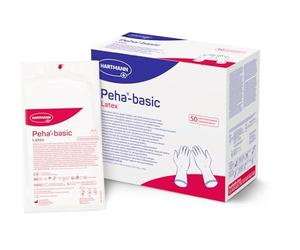 HARTMANN Guantes ESTERIL PEHA Basic SIN Polvo 8,5 50PARES, Plástico, Multicolour