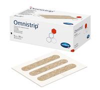 Hartmann Omnistrip - parche para cerrar de forma atraumática pequeñas heridas y incisiones quirúrgicas 6x38 mm, 59301