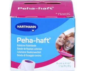HARTMANN Peha Haft 4 cm x 4 m kohäsive Fixierbinde, 1 pzas Vendaje