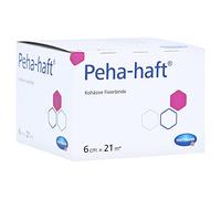 Hartmann Peha-haft® latexfrei Fixierbinde - 1 Stück - 6 cm x 21 m | Packung (1 Stück)