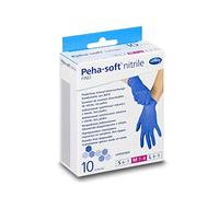 Hartmann Peha-Soft Nitrile Fino - Guantes desechables (10 unidades, tamaño L)