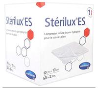 Hartmann Sterilux ES - Compresas de gasa 10 x 10 - Tejidas y estériles