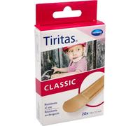 Hartmann Tiritas Classic – anatómicas, alta transpirabilidad, 19x72 mm, 20 uds