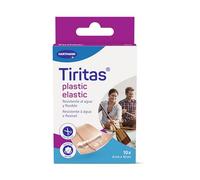 Hartmann TIRITAS Plastic Elastic: Elásticas y Resistentes; para Zonas con Mucha Movilidad; Rodillas, Codos, Nudillos; Impermeables; Recortables 6x10cm; 10 Unidades