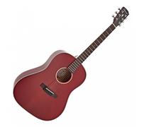 Hartwood Artiste Dreadnought Acoustic Guitar Red