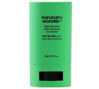 haruharu wonder Black Bamboo Daily Soothing Sun Shield - Protector facial 50+SPF uso diario en stick, acabado mate y refrescante, todo tipo de pieles