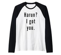 Harun? Te tengo. Camiseta Manga Raglan
