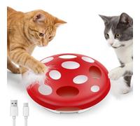 harupink Juguete para gatos autoempleo, reedición 2026 Whack a Mole Motion, juguete recargable para gatos, accesorios para interactivos, entrenamiento, caza, golpear