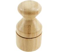 harupink Tabla de cortar, aplicador de cera de aceite con tapa y mango ergonómico, tabla de cortar de madera, aplicador de aceite mineral versátil para tablas de cortar madera, espátula de madera