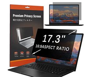 HaruYo 17.3 Pulgadas Filtro de Privacidad Premium, Filtro Privacy Screen Filter, Protector de Pantalla para Ordenador Portátil (17.3″ 16:9)