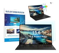 HaruYo 2 Pack 15.6 Pulgadas Laptop Anti luz Azul Protector de Pantalla, Filtro Anti Deslumbrante Protección para Los Ojos Protector de Pantalla para 15.6” Ordenador Portátil (345 x 194 mm)