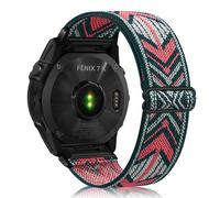 HaruYo Correa QuickFit de 26 mm compatible con Garmin Fenix 8 51 mm/Garmin Enduro 3/Fenix 7X Pro Solar/Fenix 7X Pro/Fenix 7X/Fenix 6X Solar/Fenix 6X Pro, pulsera de repuesto para reloj de pulsera